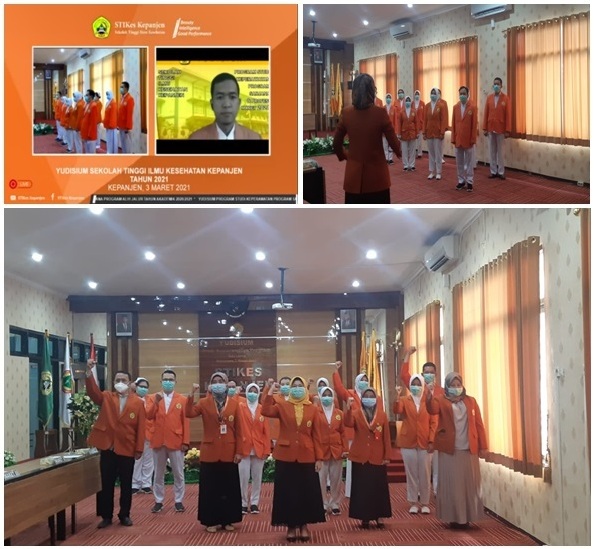 Yudisium Program Studi Keperawatan Program Sarjana dan Pendidikan Profesi Ners Program Alih Jalur Sekolah Tinggi Ilmu Kesehatan (STIKes) Kepanjen T.A 2020/2021