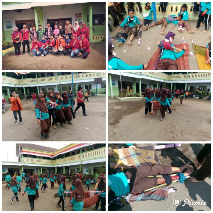 Simulasi Bencana Gempa Bumi Oleh Mahasiswa Prodi Ners Departemen Gadar Komunitas STIKes Kepanjen